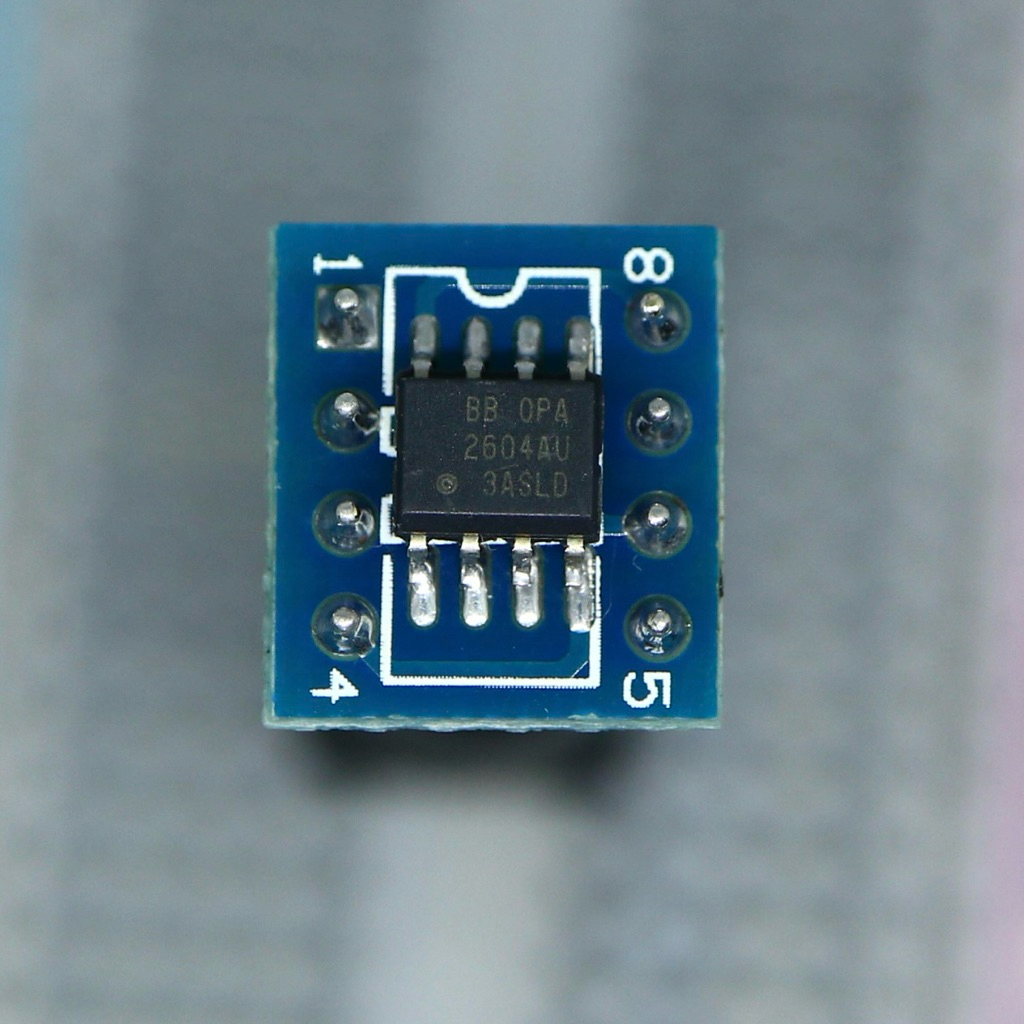 OPA2604AU OPA1656 SOIC Texas Instrument Dual Fet Input Low Distortion OpAmp ออปแอมป์