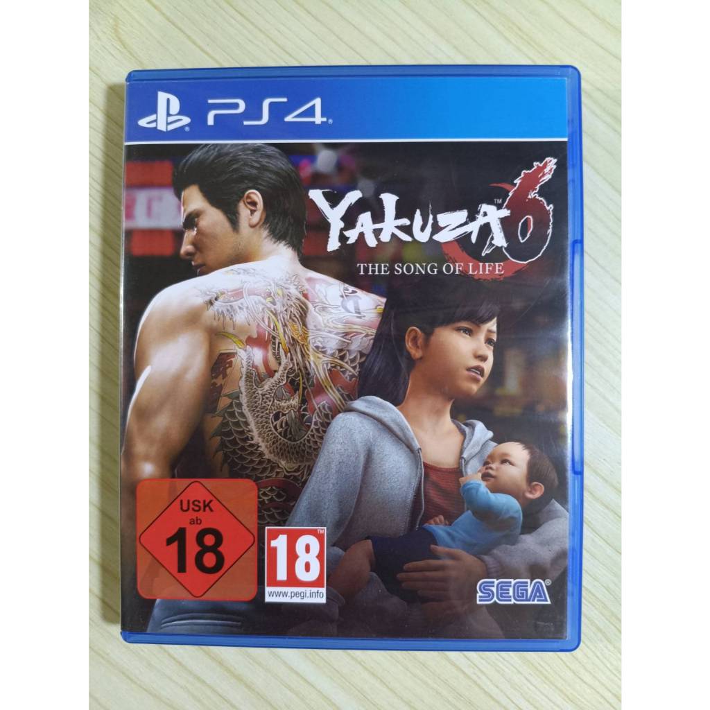(มือ2) PS4​ -​ Yakuza​ 6​ (Z2.Eu)