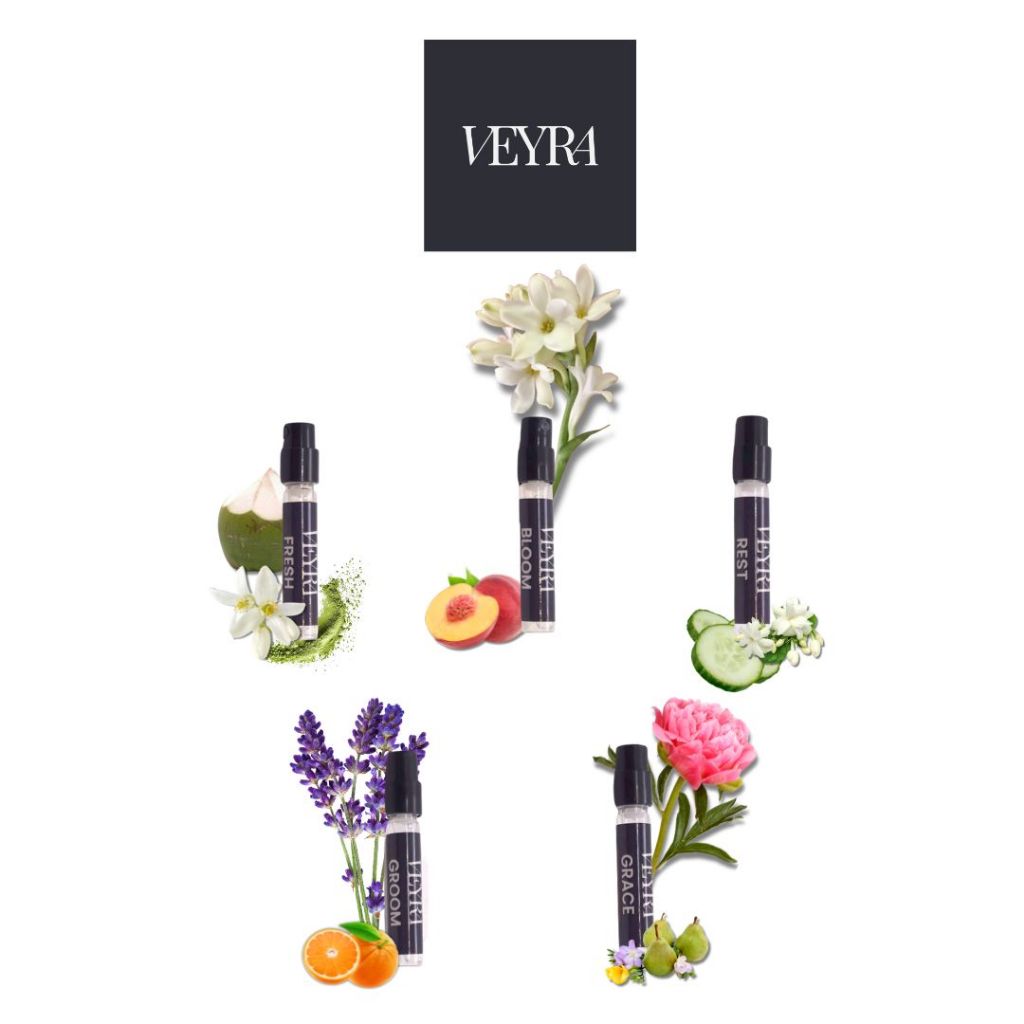 Veyra Thai Perfume น้ำหอม 2 ml | EDP ของแท้ กลิ่นติดทน มีให้เลือก 5 กลิ่น