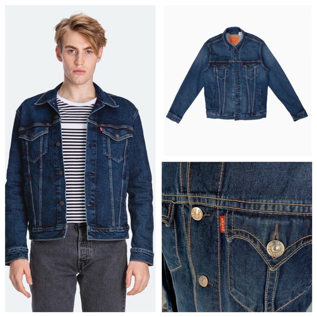 LU64 | Levi’s ของแท้มือหนึ่ง แจ็คเก็ตยีนส์ เสื้อยีนส์
