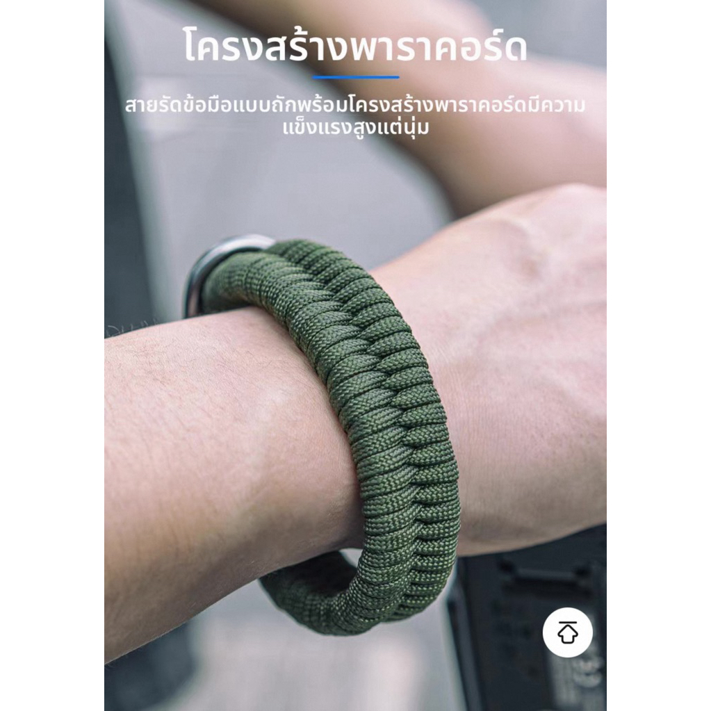 สายคล้องมือกล้อง เชือกถัก Mirrores แนว Peak Design ใส่ได้ทุกกล้อง Sony Fuji Canon รูปที่ 2