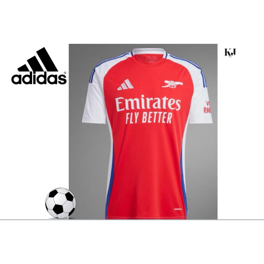 เสื้อฟุตบอล Adidas Arsenal 24/25 #IT6141 ⚽️👩🏻🧑🏻‍🦱👩🏻‍🦱👱🏻‍♂️👨🏻☀️🌈