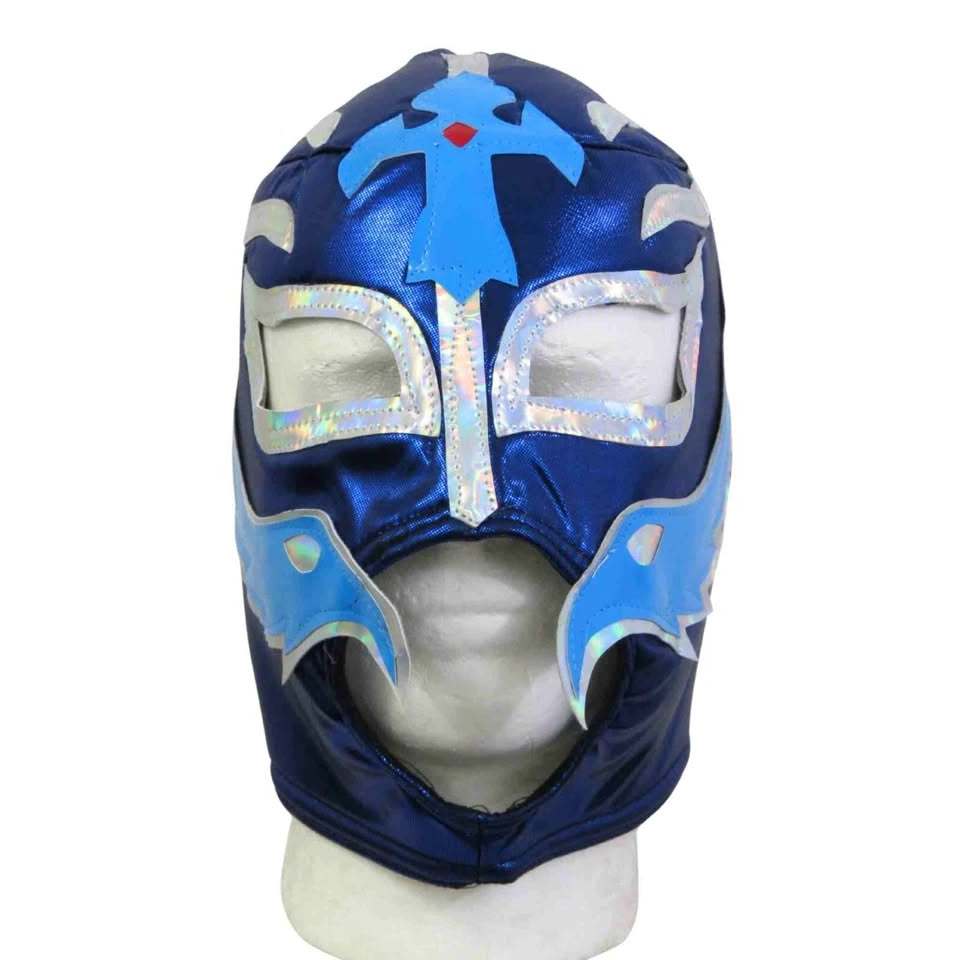 หน้ากาก Rey Mysterio Premium Adult Lucha Libre Wrestling Mask - Royal Blue