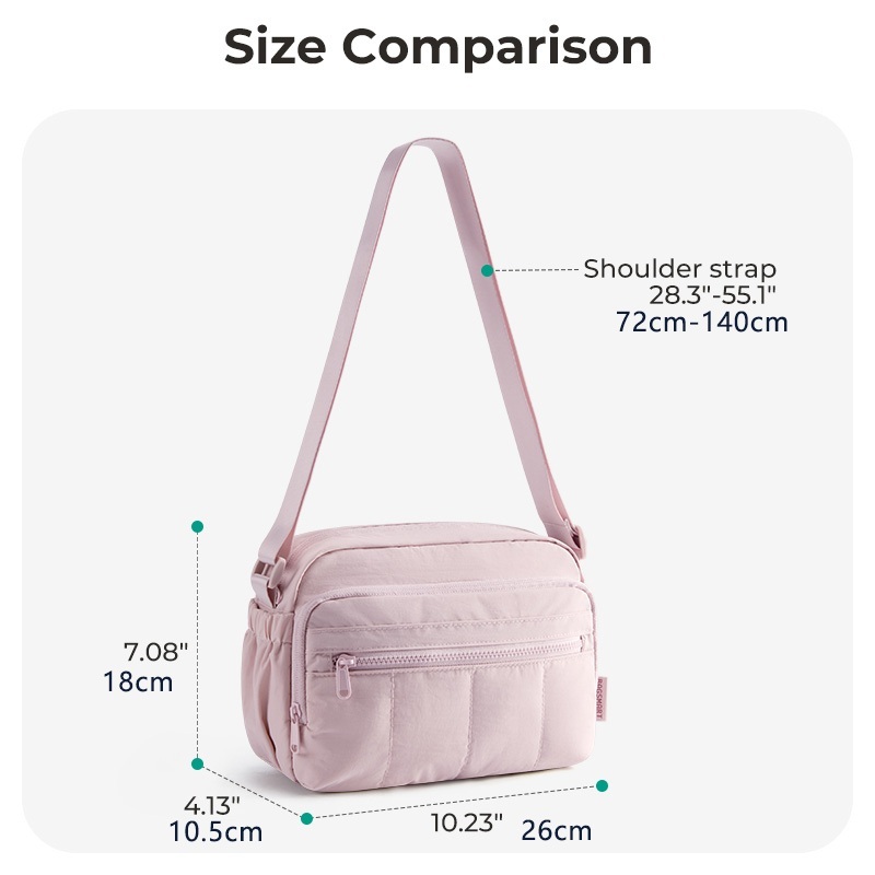 กระเป๋าสะพายข้าง BAGSMART