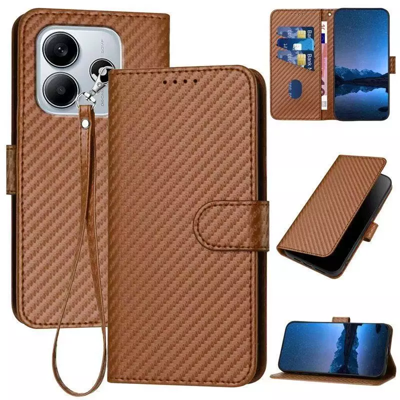 เคสฝาพับ แคบล่า มีล็อค สำหรับXiaomi Redmi Note14 Redmi 15C 14C Poco C81pro C75 C71 Redmi A5 A7 A7Pro เคสมีแม่เหล็ก