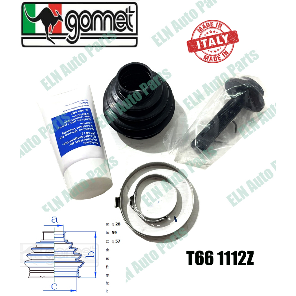 ยางหุ้มเพลา/เทอโมพลาสกันฝุ่นเพลานอก ล้อหลัง ออดี้ AUDI Q5 2.0TFSi hybrid ปี 2012