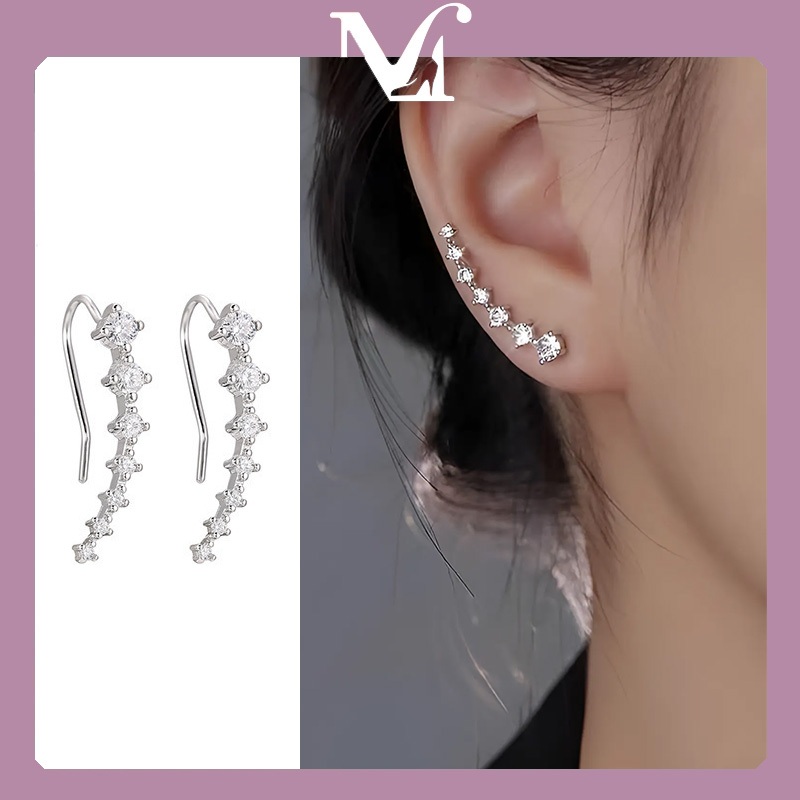 ต่างหูโลหะยอดนิยม [พร้อมส่งจากไทย] เทรนด์แฟชั่น คุณภาพสูง ต่างหูแฟชั่น สไตล์ยอดนิยม ทรงฮิต หรูหราระดับไฮเอนด์และเบา