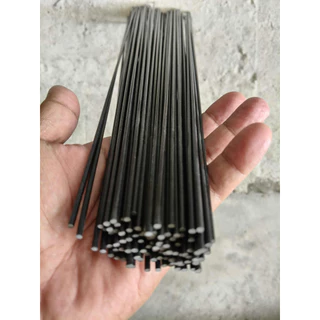 ซี่กรงนก ซี่เรซินดำ1.5-4.0มิล ยาว 50 cm ซี่ไฟเบอร ชนิดแบ่ง ซี่ดำ ราคาถูก
