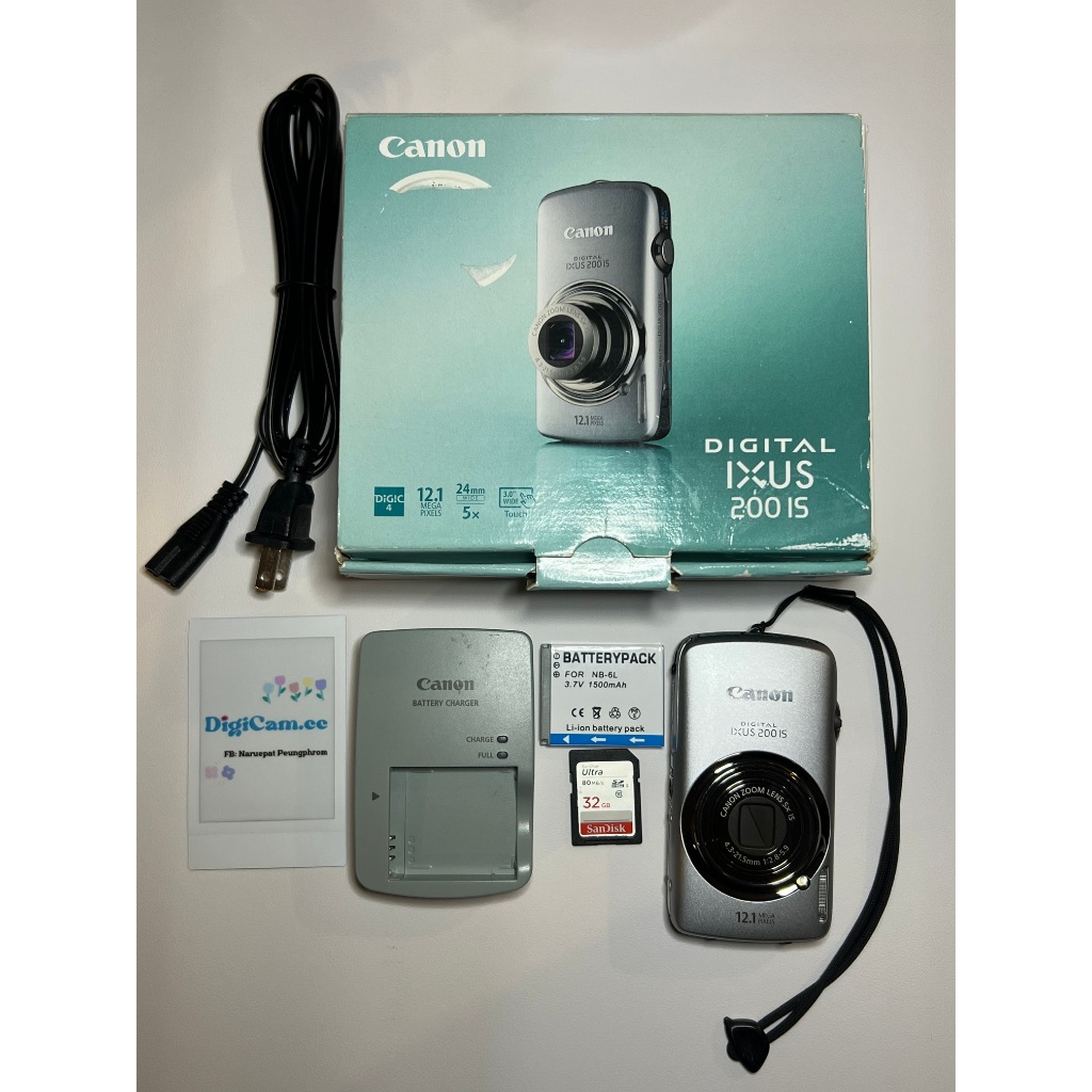 CANON IXUS 200 IS / IXY 930 IS🤍(Box)