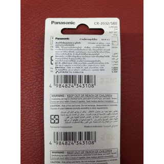 ถ่านรีโมทกุญแจรถมอเตอร์ไซค์ Honda Scoopy i โดยเฉพาะ Panasonic CR2032 (ตัดแบ่ง 1 ก้อน)