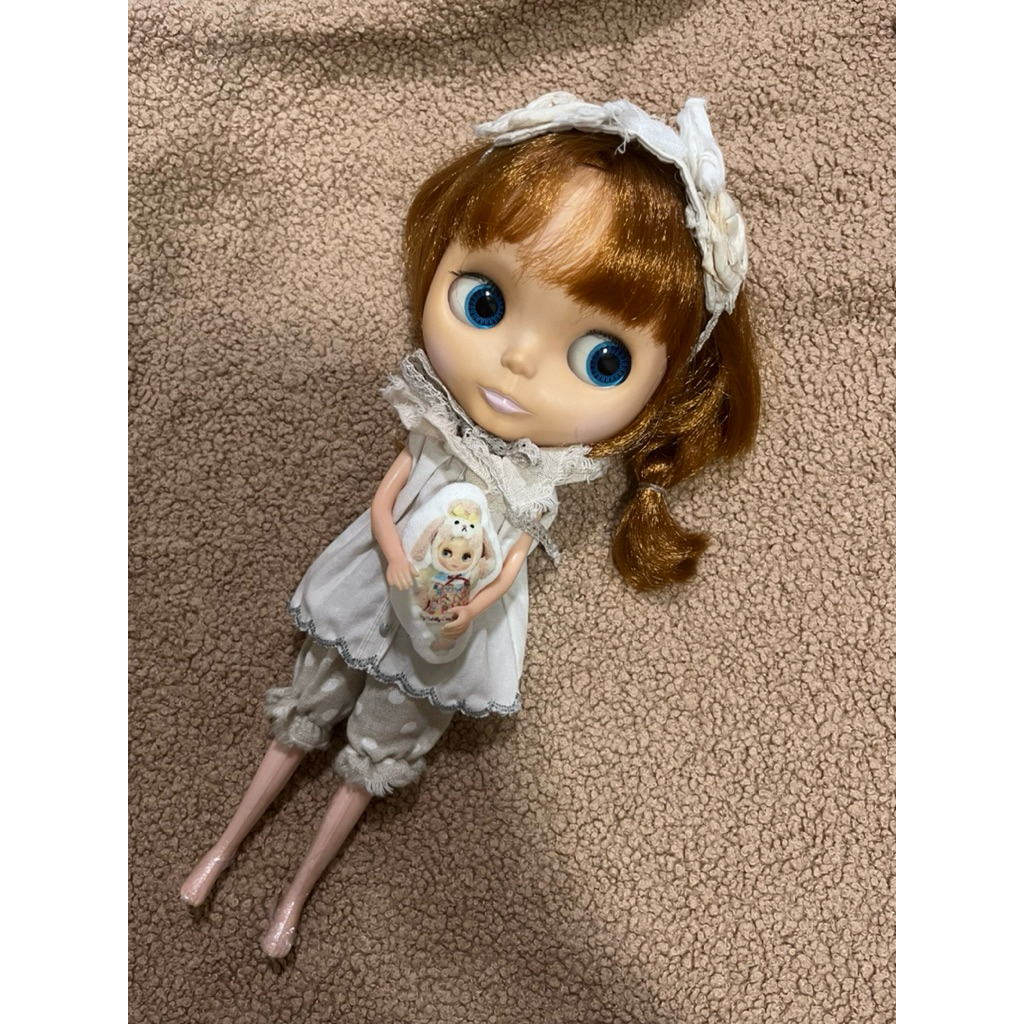 blythe outfit pajama+head acc+middie blythe cushion ชุดบลายธ์