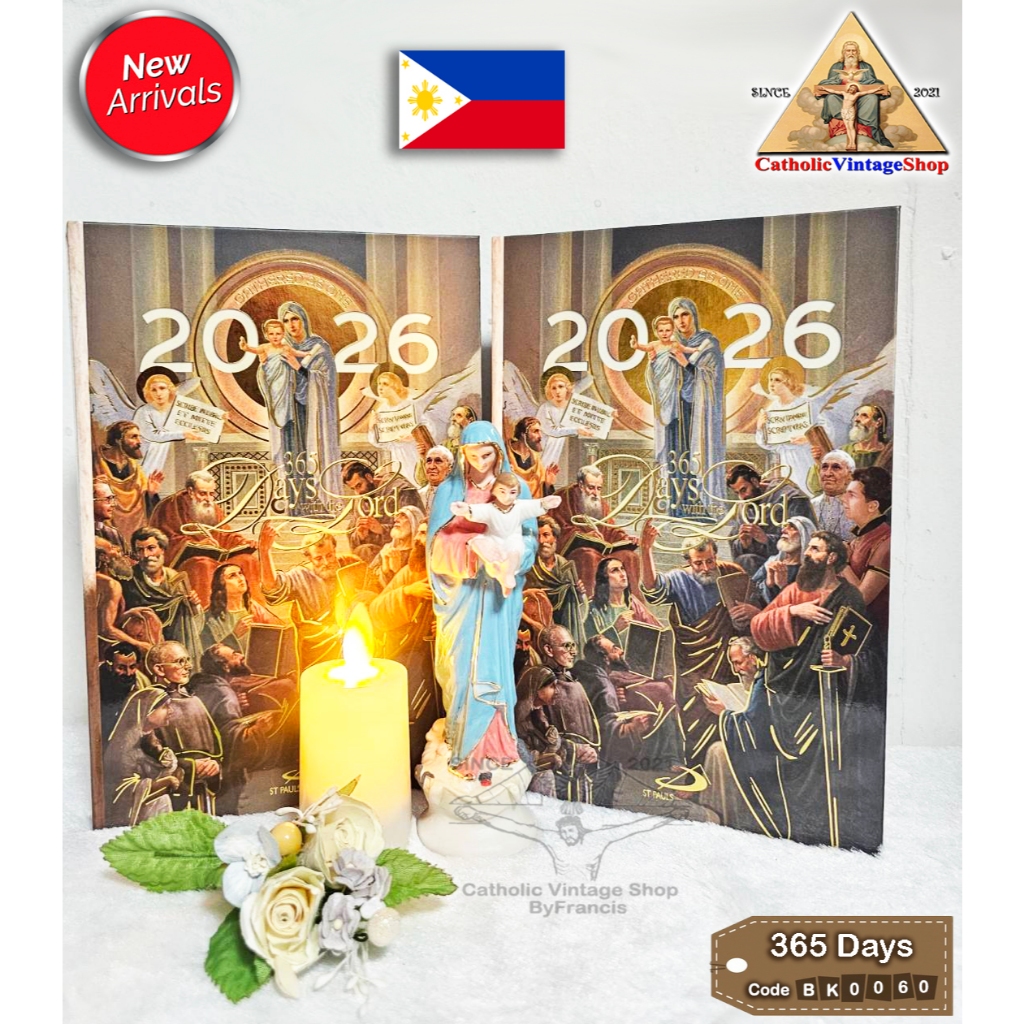 หนังสือ 365 Days with the Lord 2026 ภาษาอังกฤษ คาทอลิก Catholic Book#BK0060