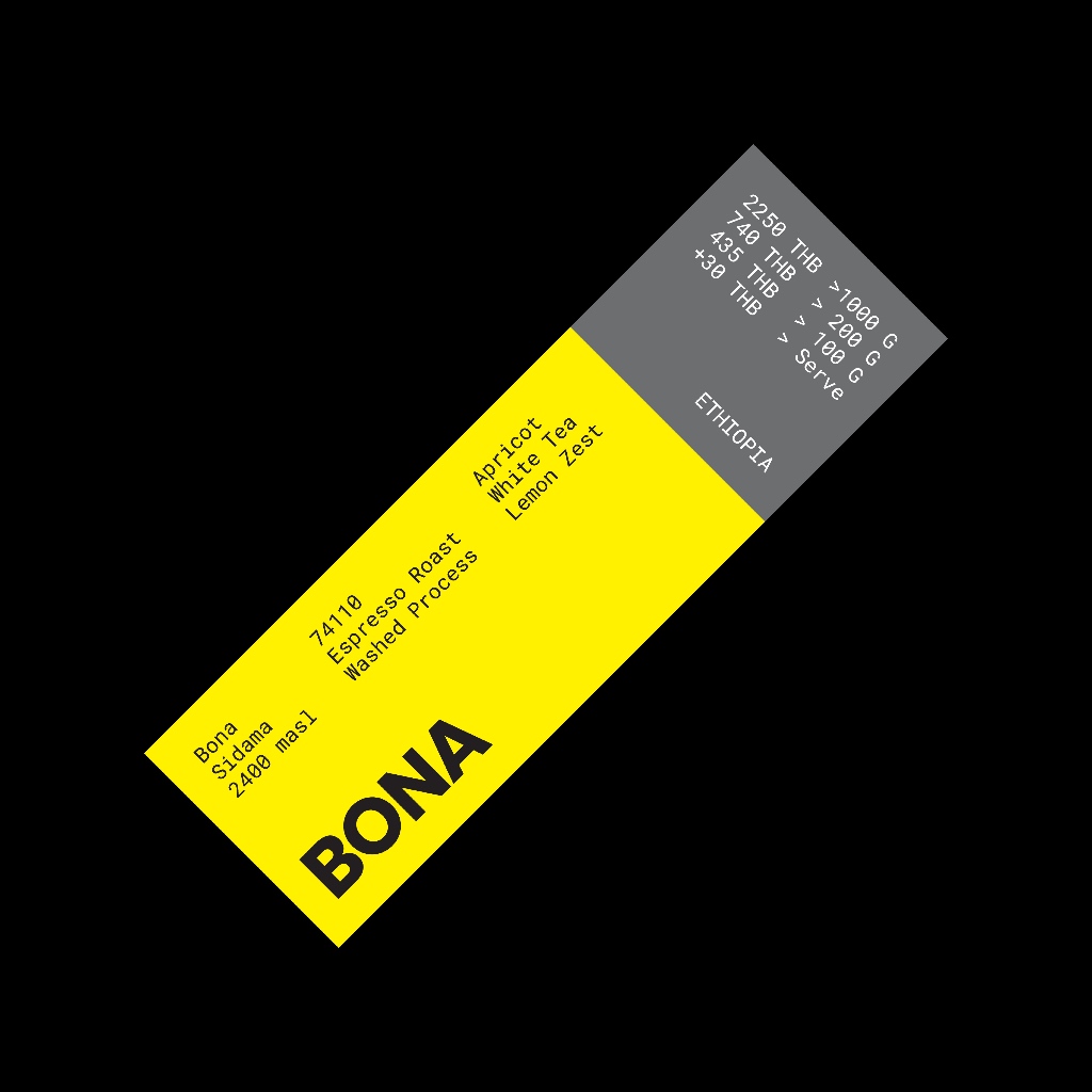 Livid Coffee - Bona - Ethiopia | Washed Espresso Roast | Apricot, White Tea, Lemon Zest | 200g / 100
