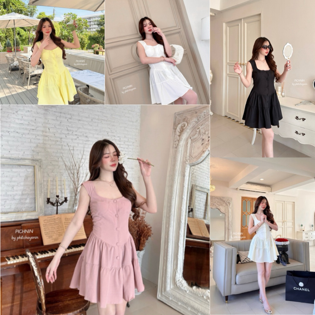 🧶🦢🦋Sweet Dress🦋🦢🧶มีทั้งหมด 5สี🛍️