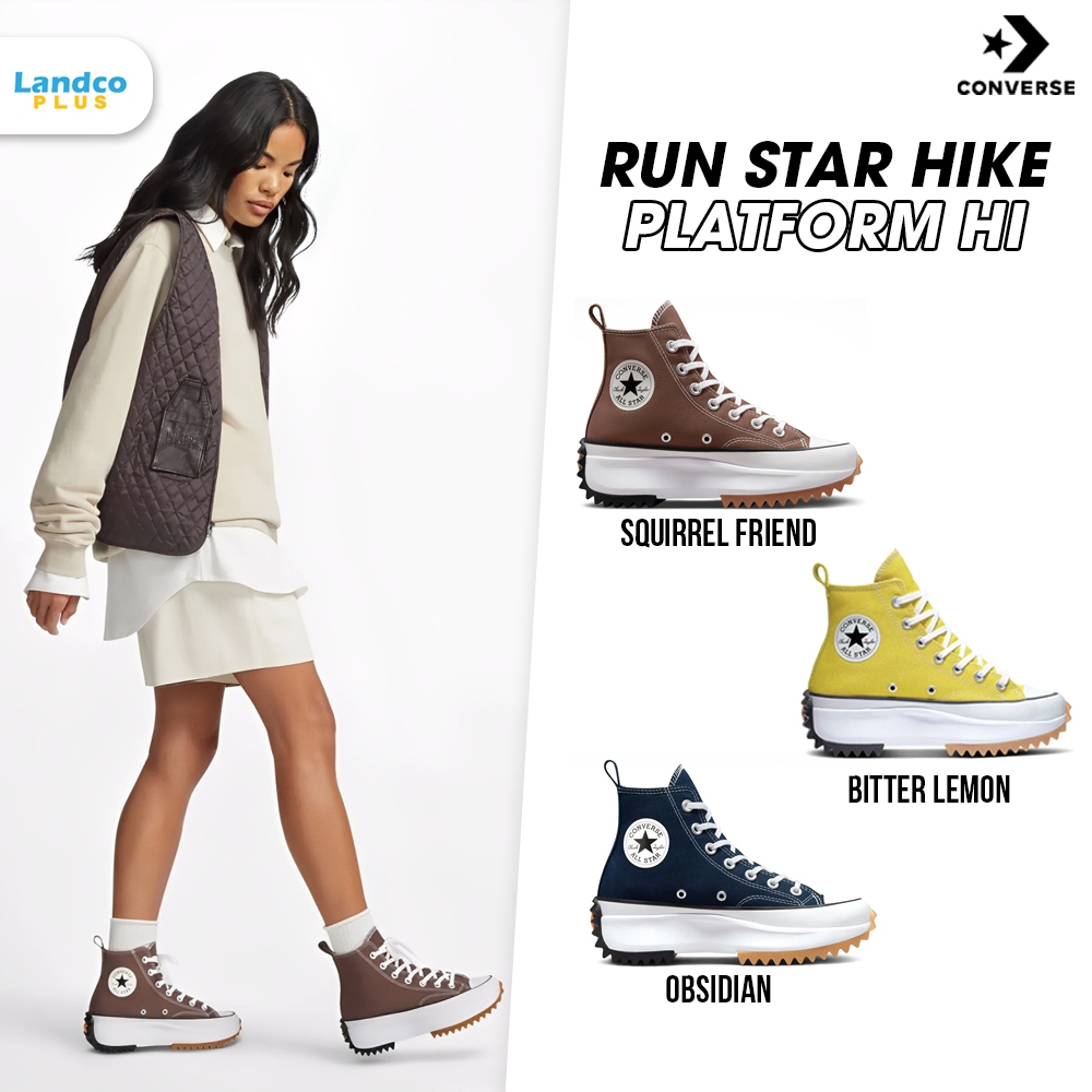 Converse รองเท้าผ้าใบ UX Run Star Hike Seasonal Color HI A01366CH2NAXX / A01365CH2YLXX / A03061CS3BR