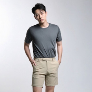 era-won กางเกงขาสั้น รุ่น Golf Trousers & Shorts สี เบจ