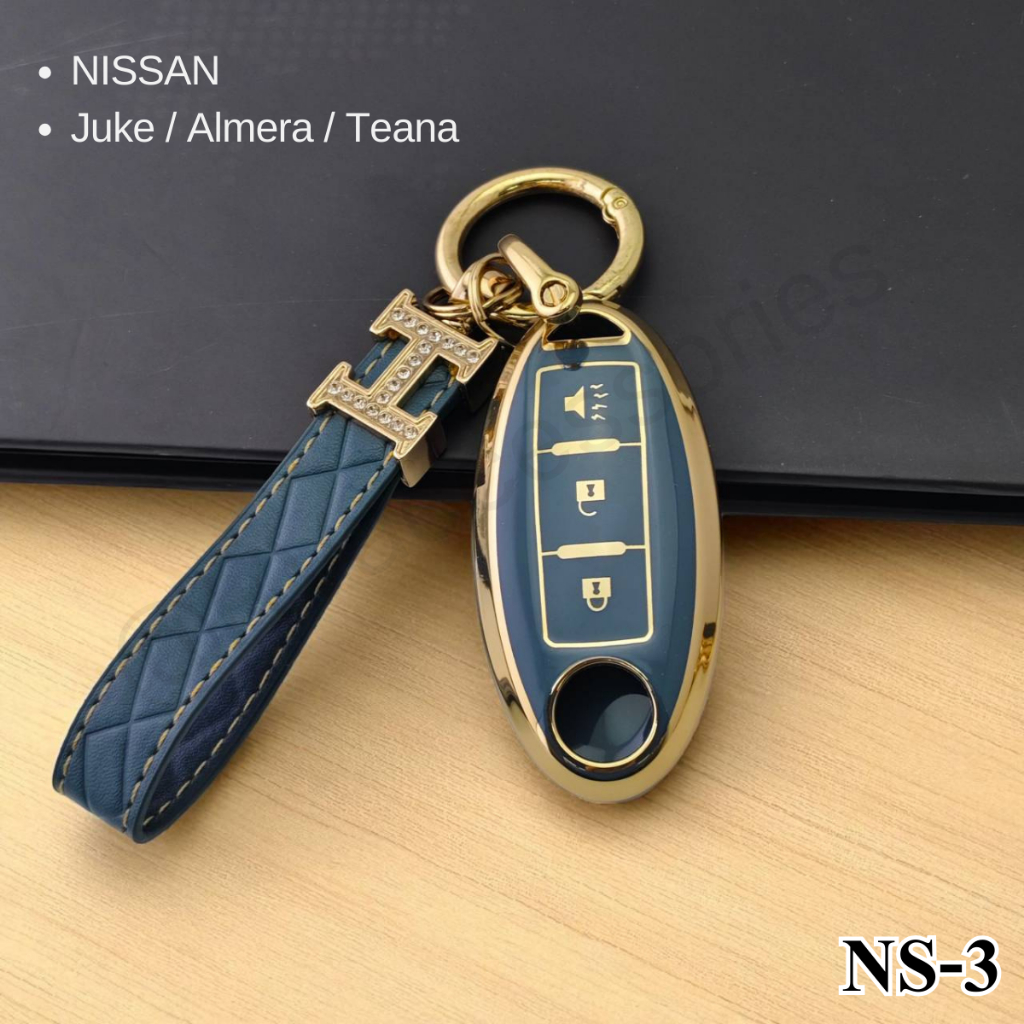 เคสกุญแจรถยนต์ NISSAN งานTPU เคสกุญแจรีโมท ตรงรุ่น NISSAN TEANA/TIDA SYLPHY ALMRA VL MARCH VL JUKE/CUBE PULSAR LAVINA - รูปที่ 3