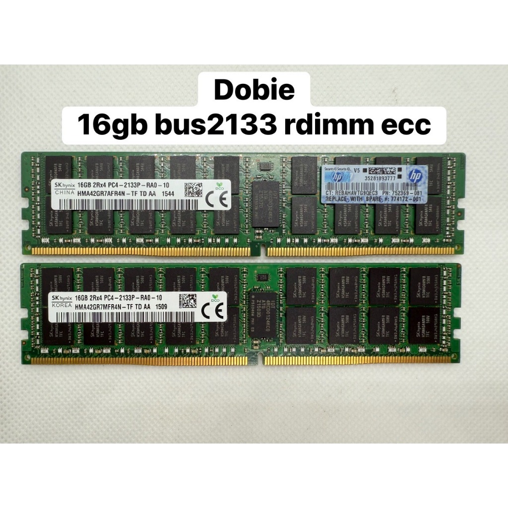 📌 ขาย RAM Server SK Hynix /Samsung 16GB DDR4 Bus 2133 RDIMM ECC ใส่ x99 ได้