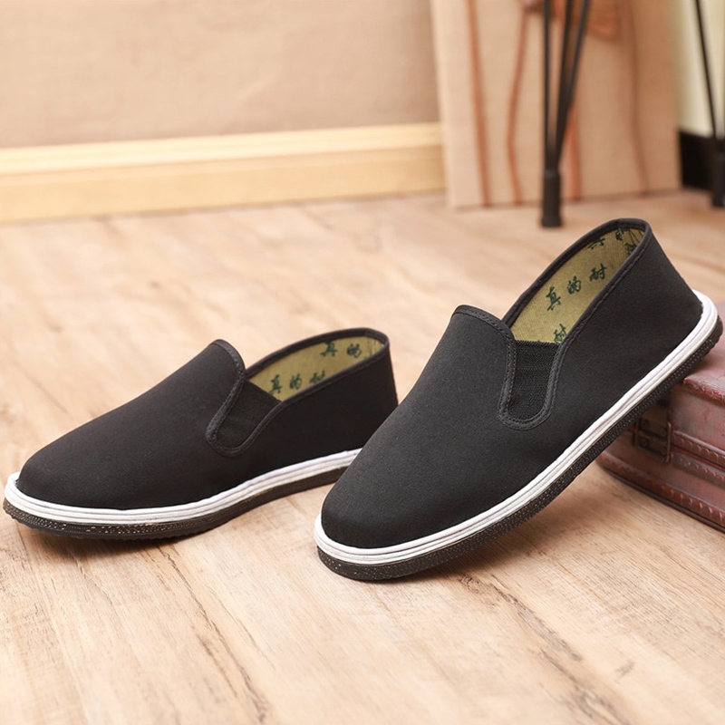 Bbigsize ไลฟ์สไตล์ที่กระฉับกระเฉง ด้วยรองเท้าสลิปออน สำหรับผู้ชาย  ดีไซน์เรียบง่าย พื้นนุ่ม น้ำหนักเบา ระบายอากาศได้ดี - รูปที่ 7