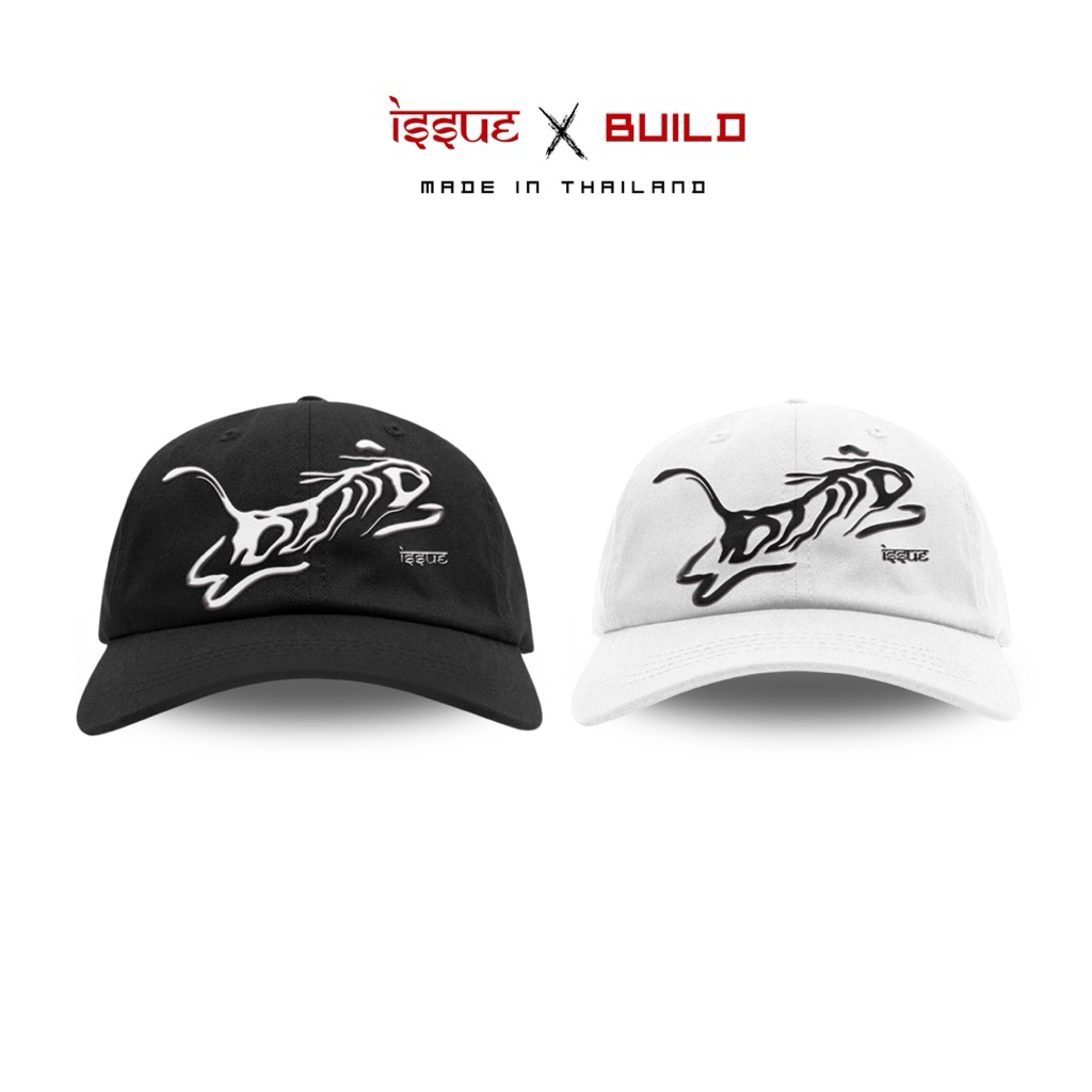 ISSUE THAILAND X BUILD CAP BLACK/WHITE