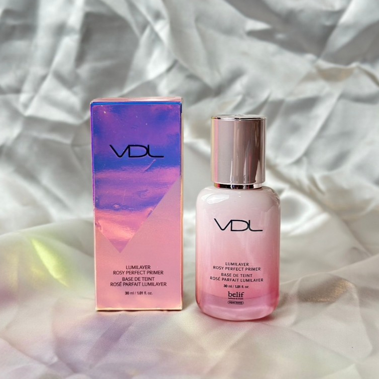 [สินค้าพร้อมส่ง] ของแท้ 💯% VDL Lumilayer Rosy Perfect Primer Base De Tint ขนาด 30ml