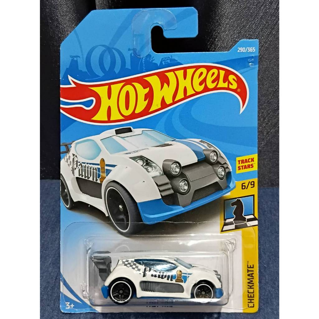 โมเดลรถ Hot Wheels Fast 4WD Pawn Checkmate 6/9 (290/365) New IN Packed.