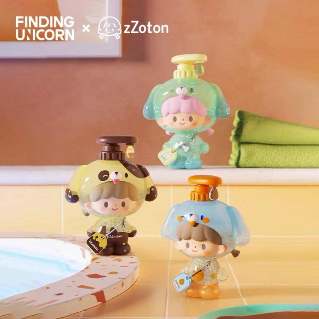 พร้อมส่งแบบเช็คการ์ด : zZoton Bubble Bath Series
