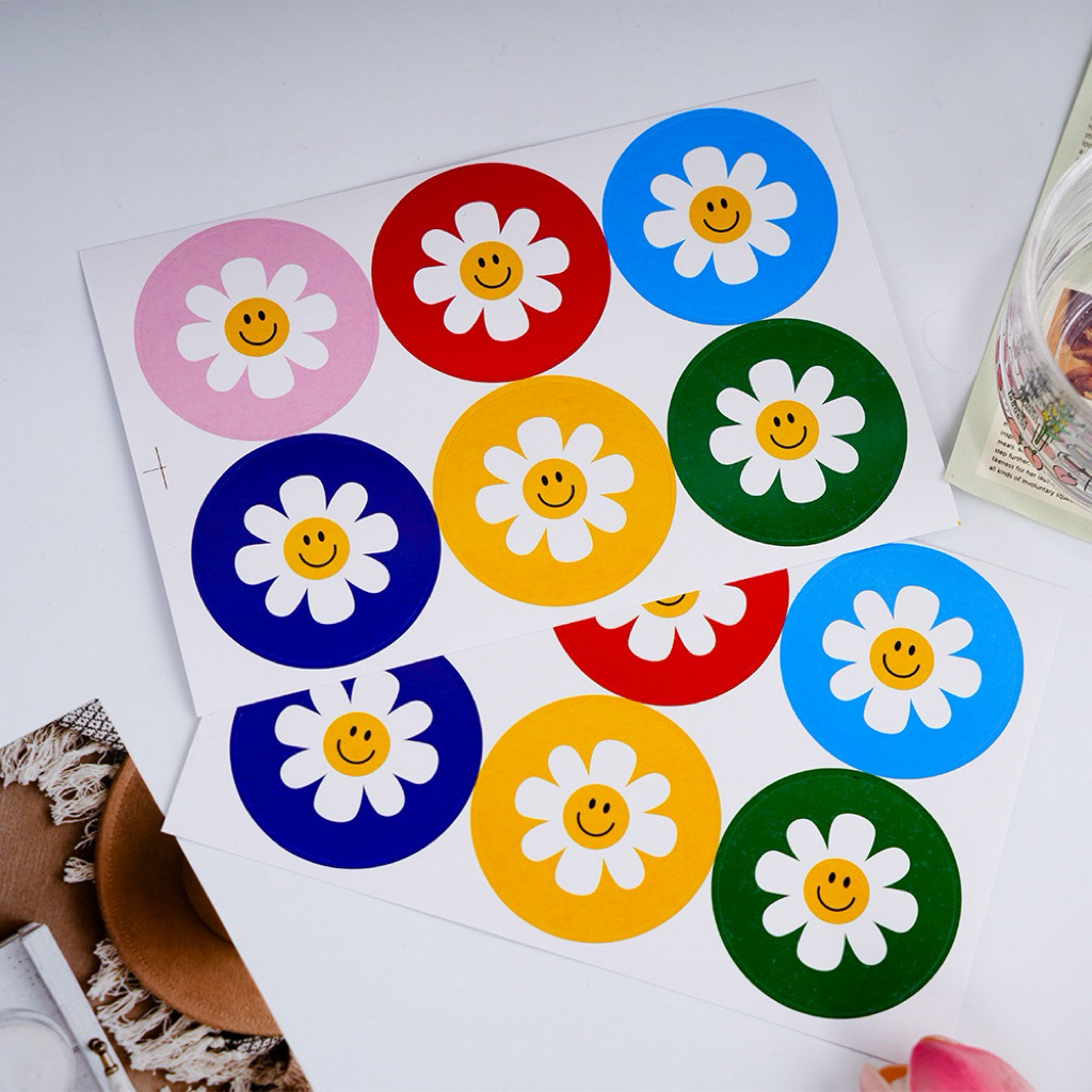 💥จัดส่งไว💥(ST-06-1)สติกเกอร์ตกแต่งDIY 60ดวง - รูปที่ 5