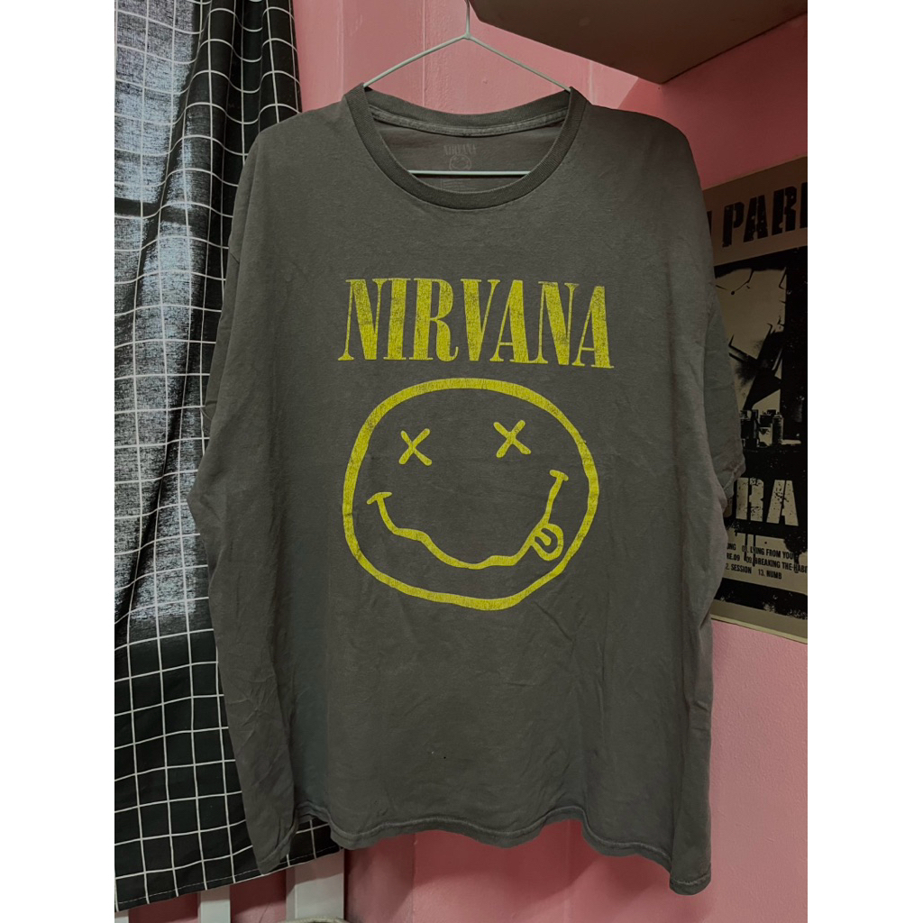 เสื้อวง Nirvana แท้✅