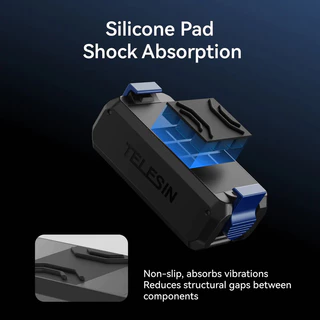 Telesin DJI Osmo360 / Action 6 / 5Pro / 4 / 3 Magnetic Two-claw Adapter