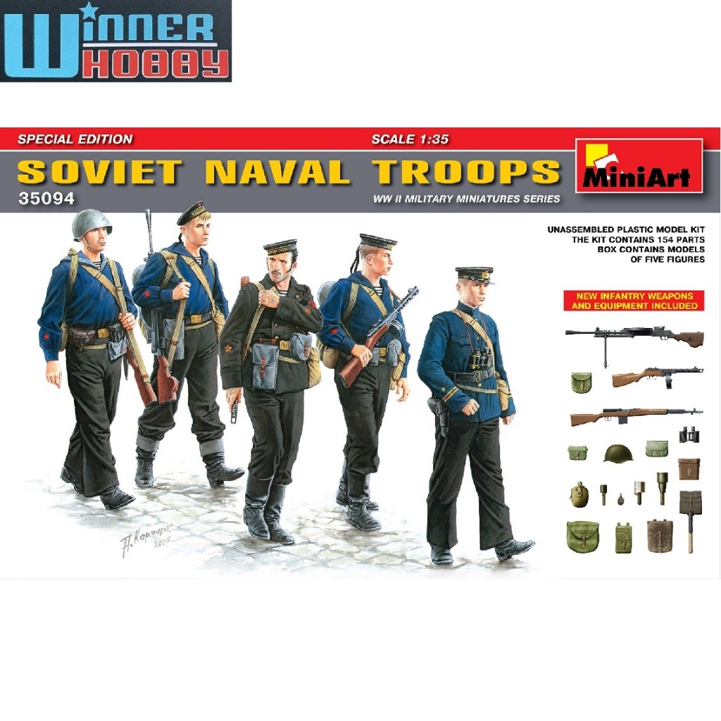 MiniArt 35094 SOVIET NAVAL TROOPS 1/35