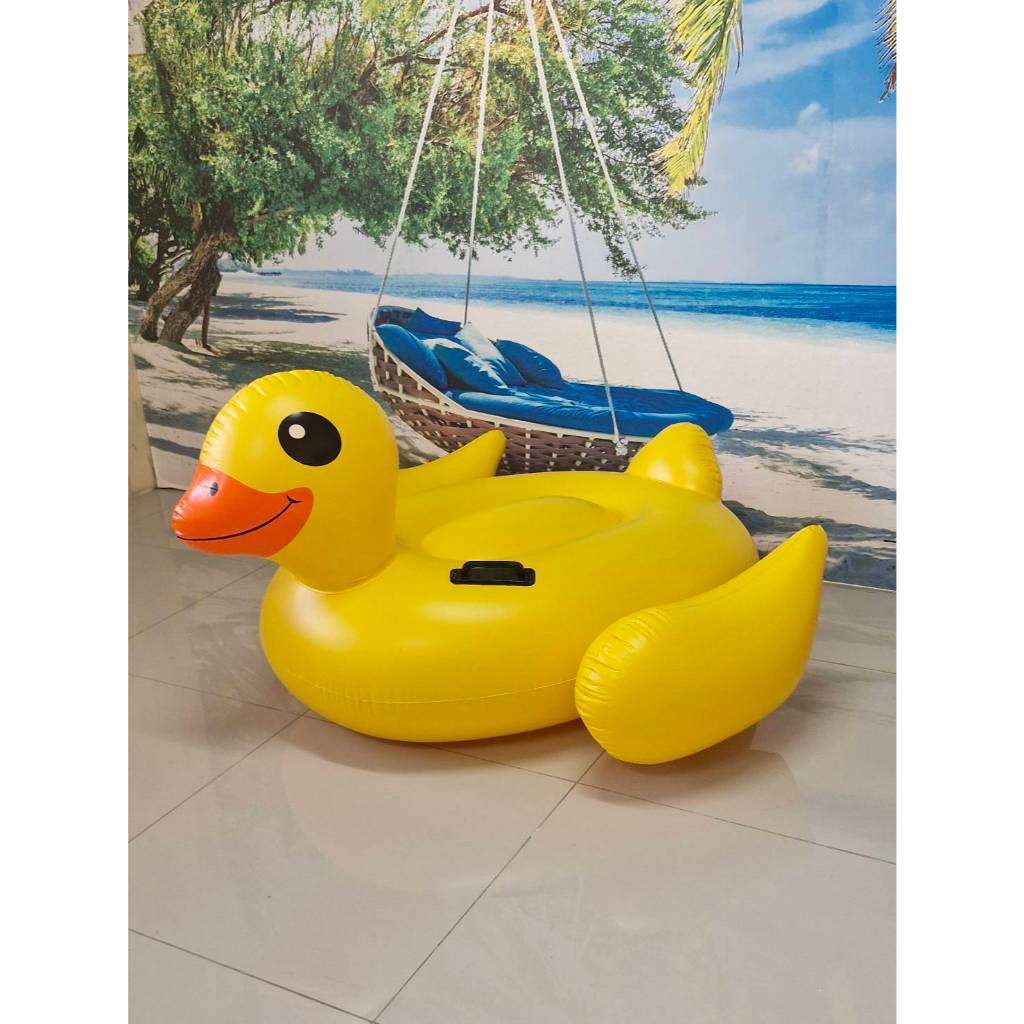 แพยางเป่าลม เป็ดเล็ก 118x65Cm งานกล่อง SY-A0371