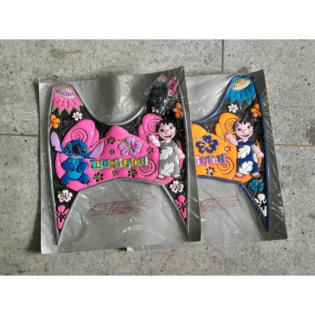 Mio125 มีโอ125 mio125i แผ่นรองเท้า แผ่นยางวางเท้า ยางรองเท้า ยางรองที่ต้องขา แผ่นยางปูพื้น เลือกลายทักแชทได้