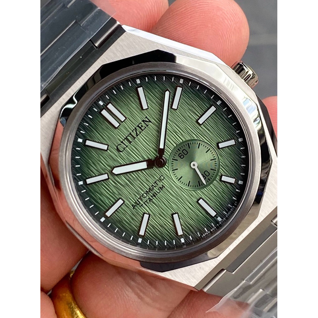 นาฬิกาข้อมือCrizen Automatic Super-Titanium Zenshin Men's Watch NK5020-58x