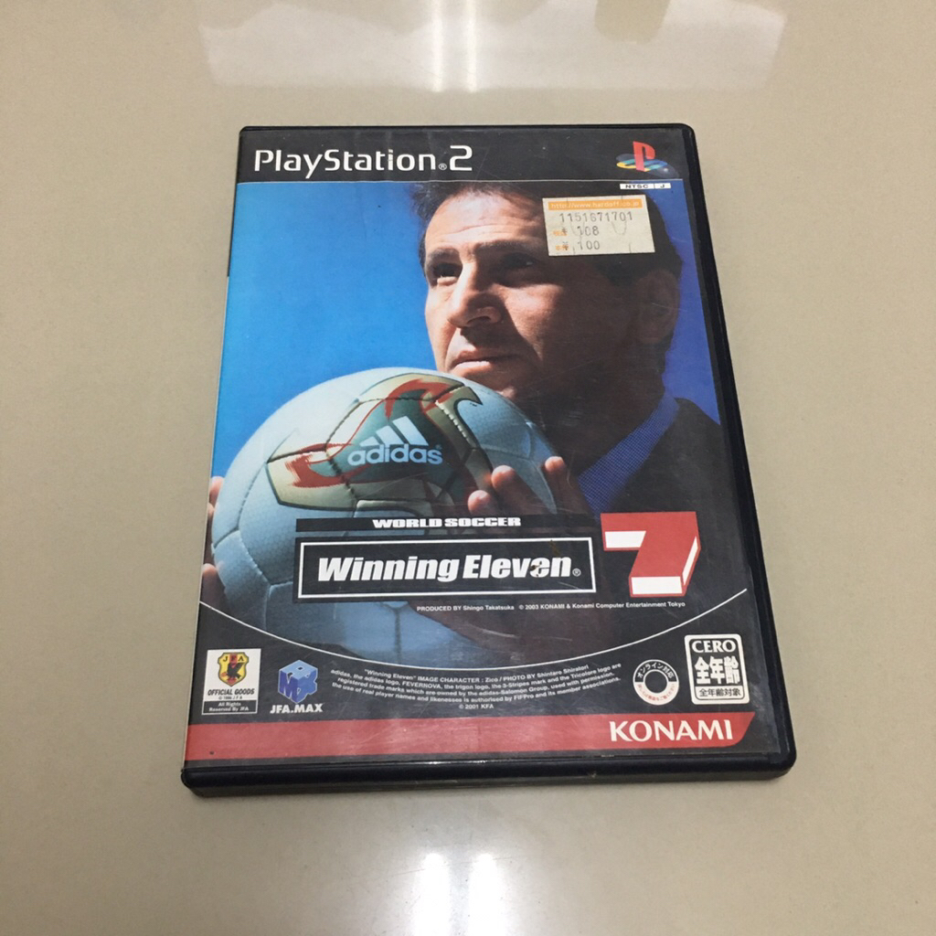 แผ่น PS2 World Soccer Winning Eleven 7 (Japan) PlayStation 2