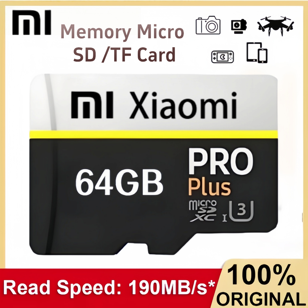High Speed Memory SD Card 4K U3 Class10 1T Mini SD Card 512GB 256GB 128GB Micro TF SD Card For Phone
