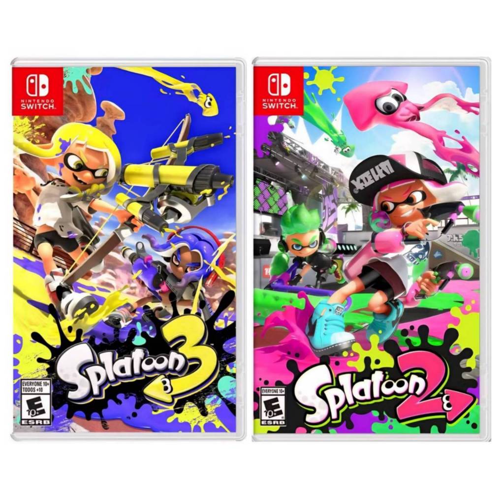 (มีส่งด่วน) Nintendo switch Game  Splatoon 3 ,  Splatoon 2 มือหนึ่ง พร้อมส่ง