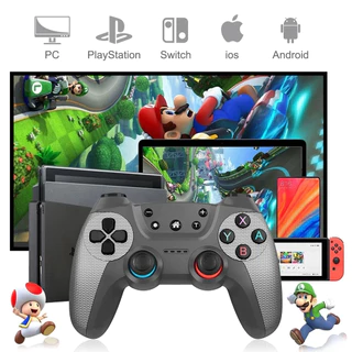 จอยเกมไร้สาย จอยเกม PC จอยเกมส์มือถือ USB TV คอมพิวเตอร์ PC 3D จอยเกมไร้สายเชื่อมต่อกับบลูทูธ