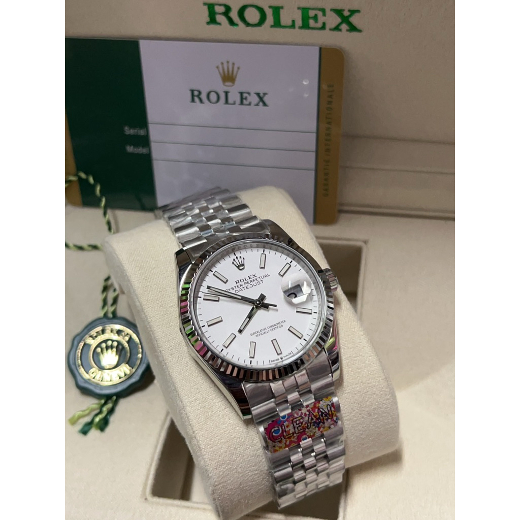 นาฬิกาTop swiss✅ CC R7 Datejust36mm สแตนเลสแท้ Automatic