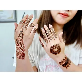 สีเพ้นท์เฮนน่า Henna : สีดำ แบบโคน ขนาด 25 กรัม โปร 3 หลอด
