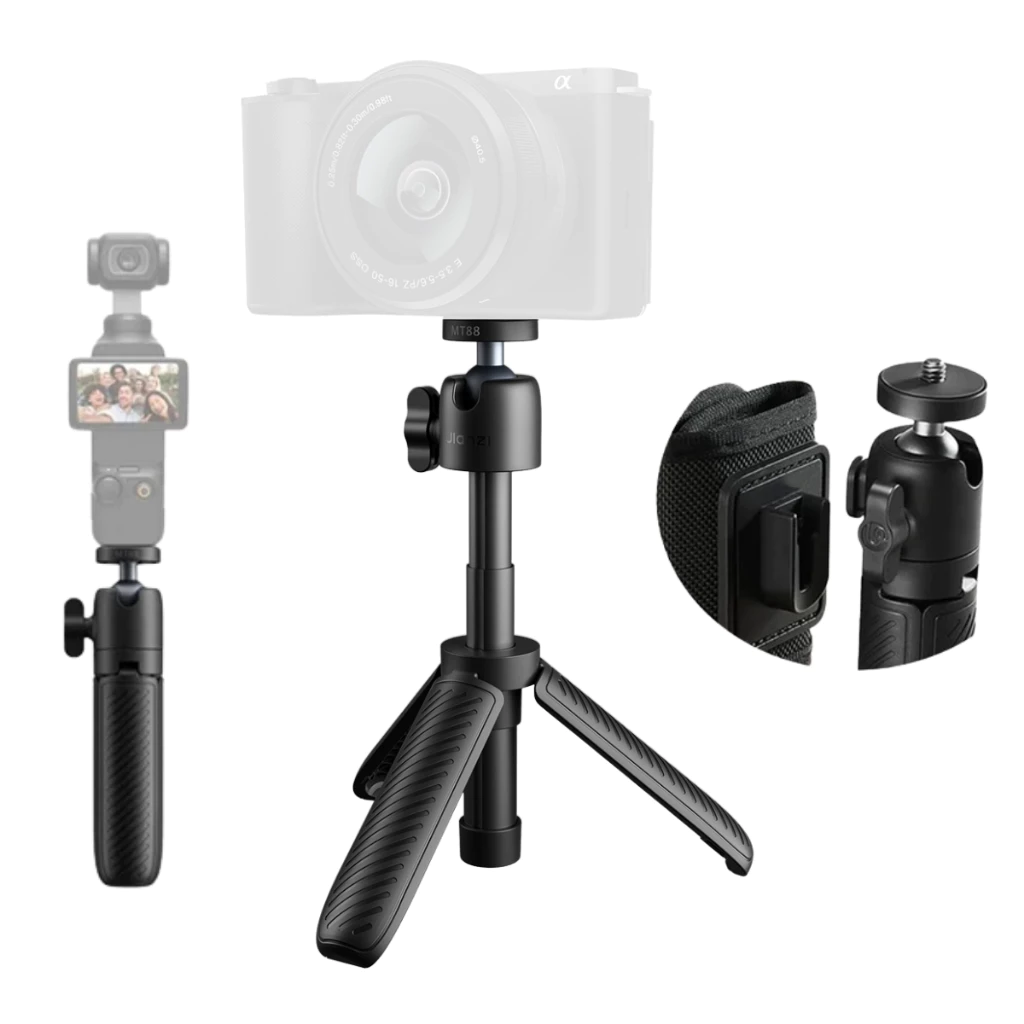 Ulanzi MT88 ขาตั้งกล้อง ไม้เซลฟี่ พร้อมสายรัดกระเป๋า ถ่าย POV รองรับ GoPro, Insta360 Luna, Pocket 4P thumbnail 3