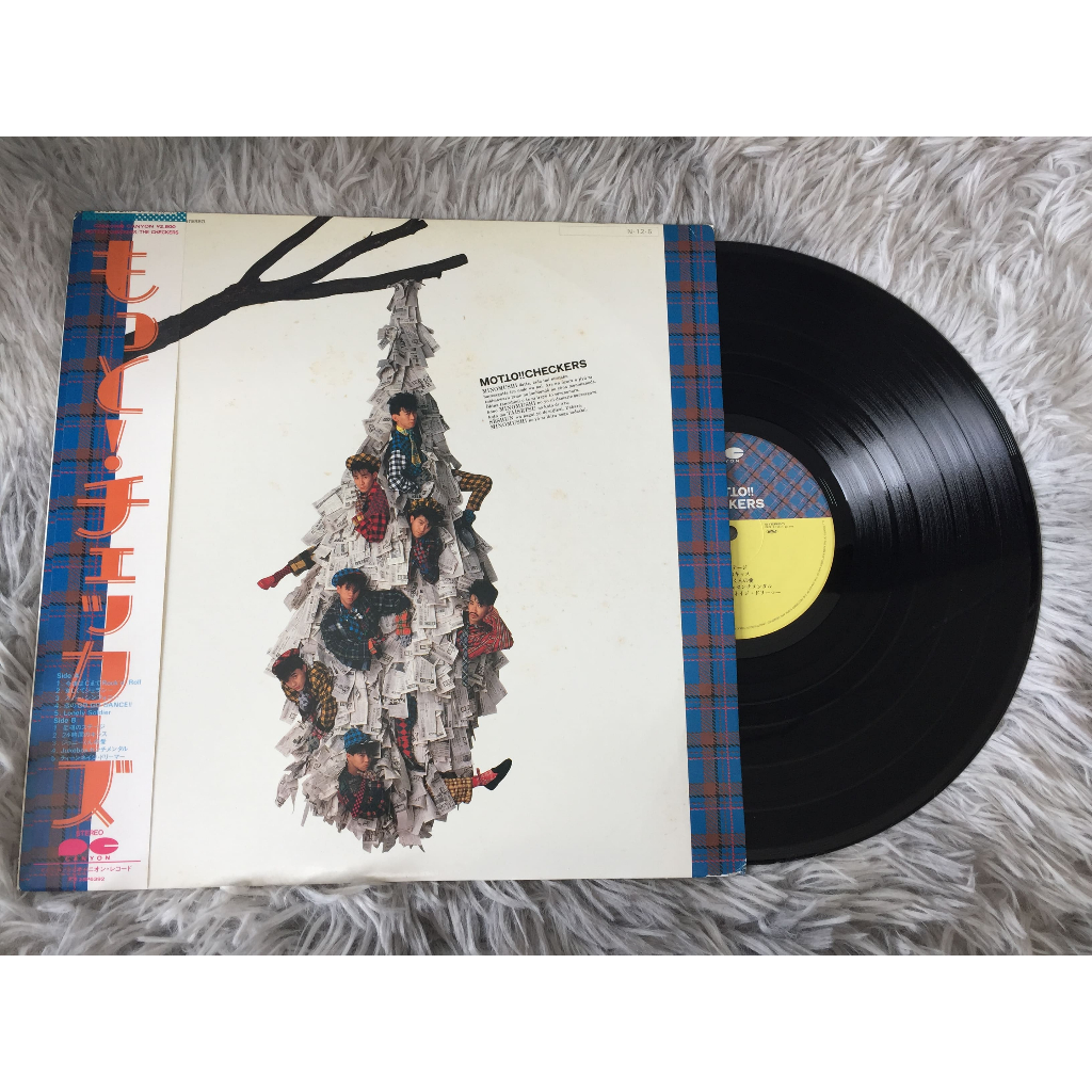 MOTTO - CHECKERS - The Checkers ขนาด 12 นิ้ว LP G175