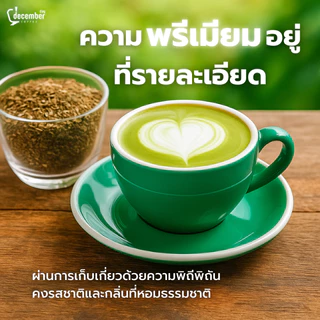 Dec ใบชาเขียวพรีเมียม สูตร G1 (Green Tea Leaves) 500g.