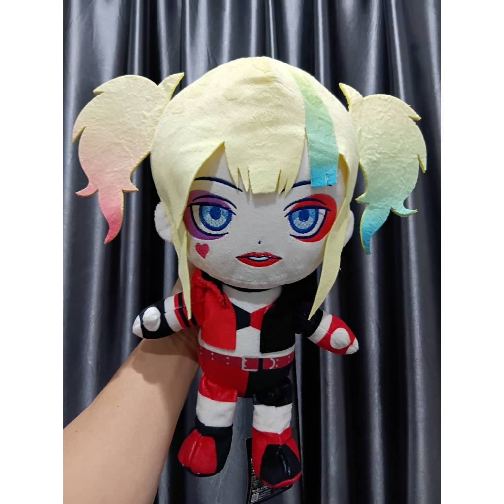 ตุ๊กตาอนิเมะ ทีมพลีชีพมหาวายร้าย อิเซไค Suicide Squad Isekai BIG Plush Harley ขนาด 13 นิ้ว