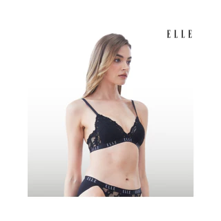 ELLE Lingerie Padded bra ยกทรงรูปแบบไม่มีโครงตกแต่งลูกไม้ (ไม่รวมกางเกงใน) - LB6719