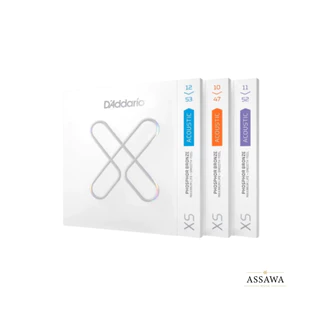 D'Addario ของแท้ สายกีต้าร์ โปร่ง รวมทุกรุ่น พร้อมคำอธิบาย สายกีต้าร์โปร่ง สายเคลือบ EZ EJ XS XT