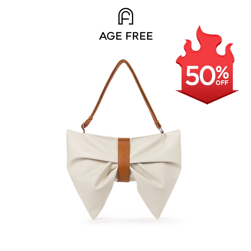AGE FREE Ribon bag กระเป๋าผู้หญิงที่แปลกใหม่และเป็นเอกลักษณ์