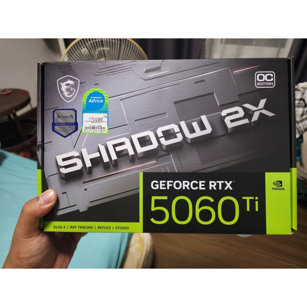 5060ti Msi ของใหม่ประกันเกือบ3ปี