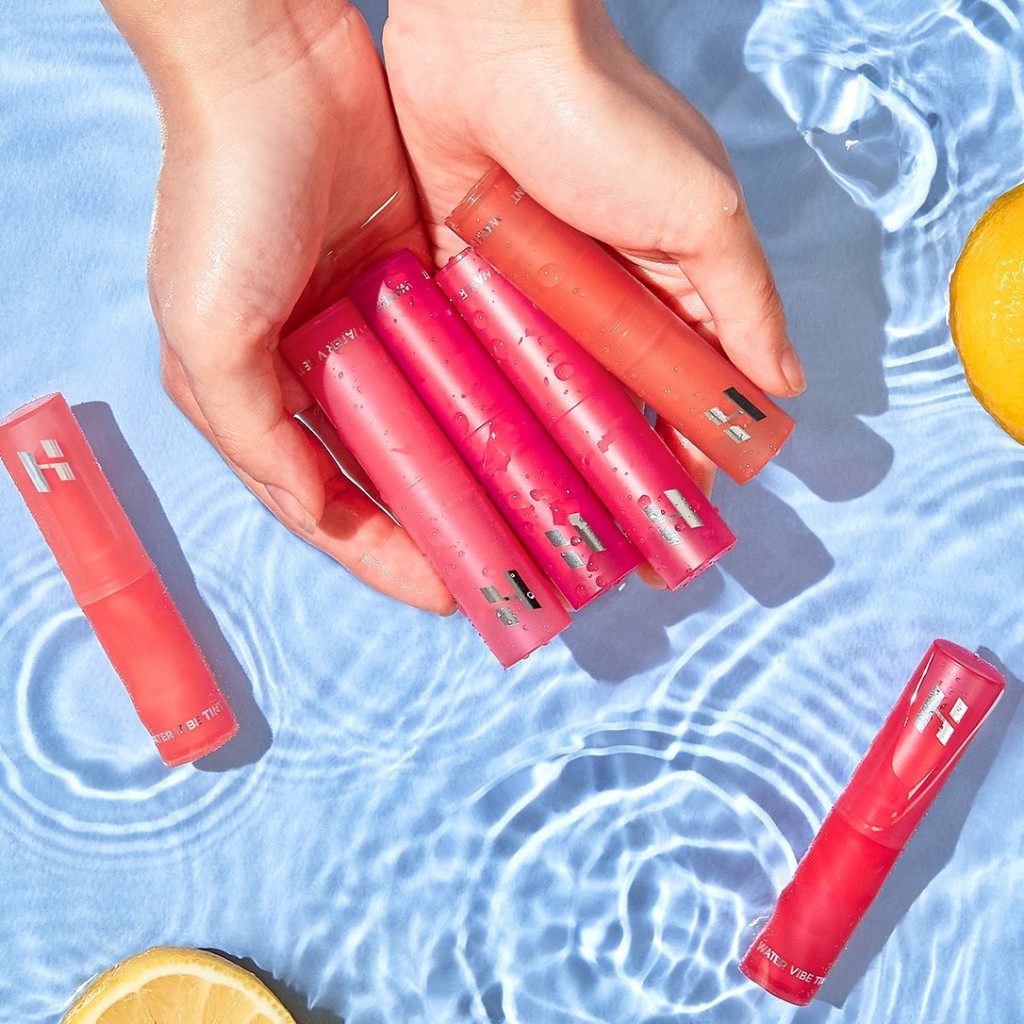 ลิปทินต์น้ำ HOLIKA Water Vibe Tint 2.5g เนื้อบางเบา สีสวยทุกเฉด ราคา ถูกที่สุด ดีลบีเคเค แกลเลอรีภาพที่ 6