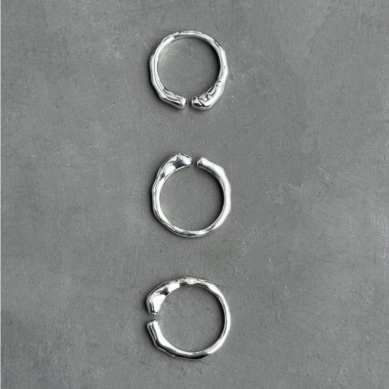 (ring,ราคาต่อ 1 วง) : CORAL RING SILVER 925 / แหวน แหวนเงินแท้ | YOUR WISHLIST